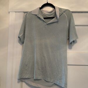 Striped Lululemon polo